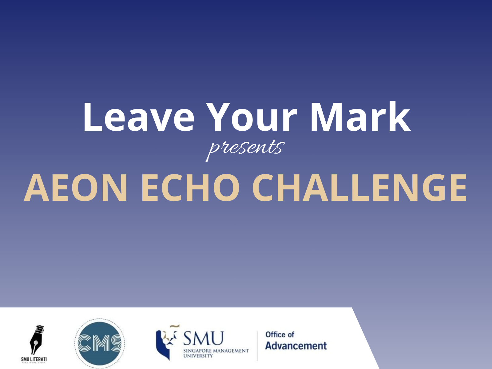 Aeon Echo Challenge 2023 | Office of Advancement